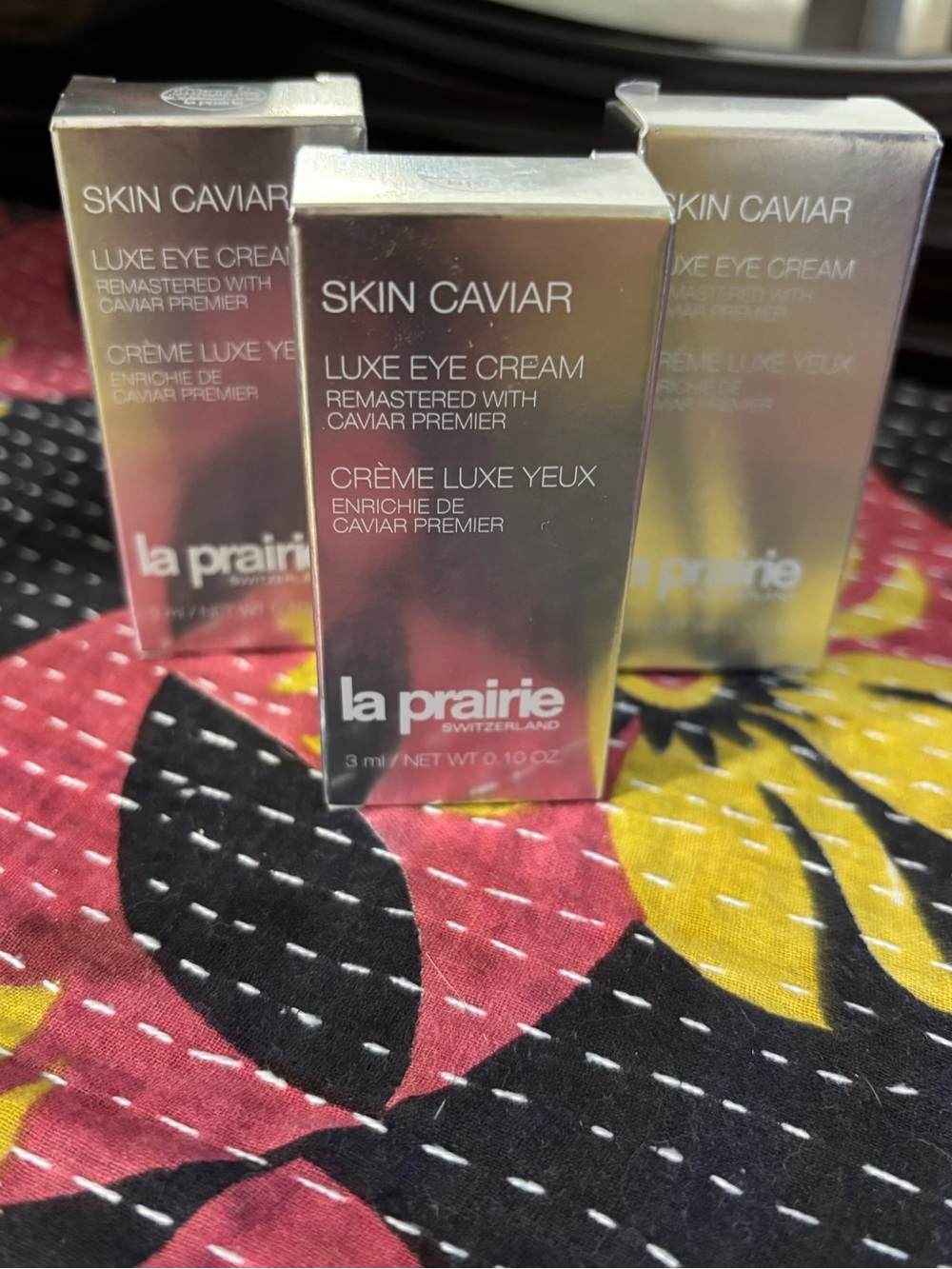 La Prairie Skin Caviar Luxe Eye Cream - Silver Packaging